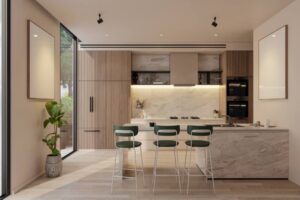 מטבח מודרני יוקרתי