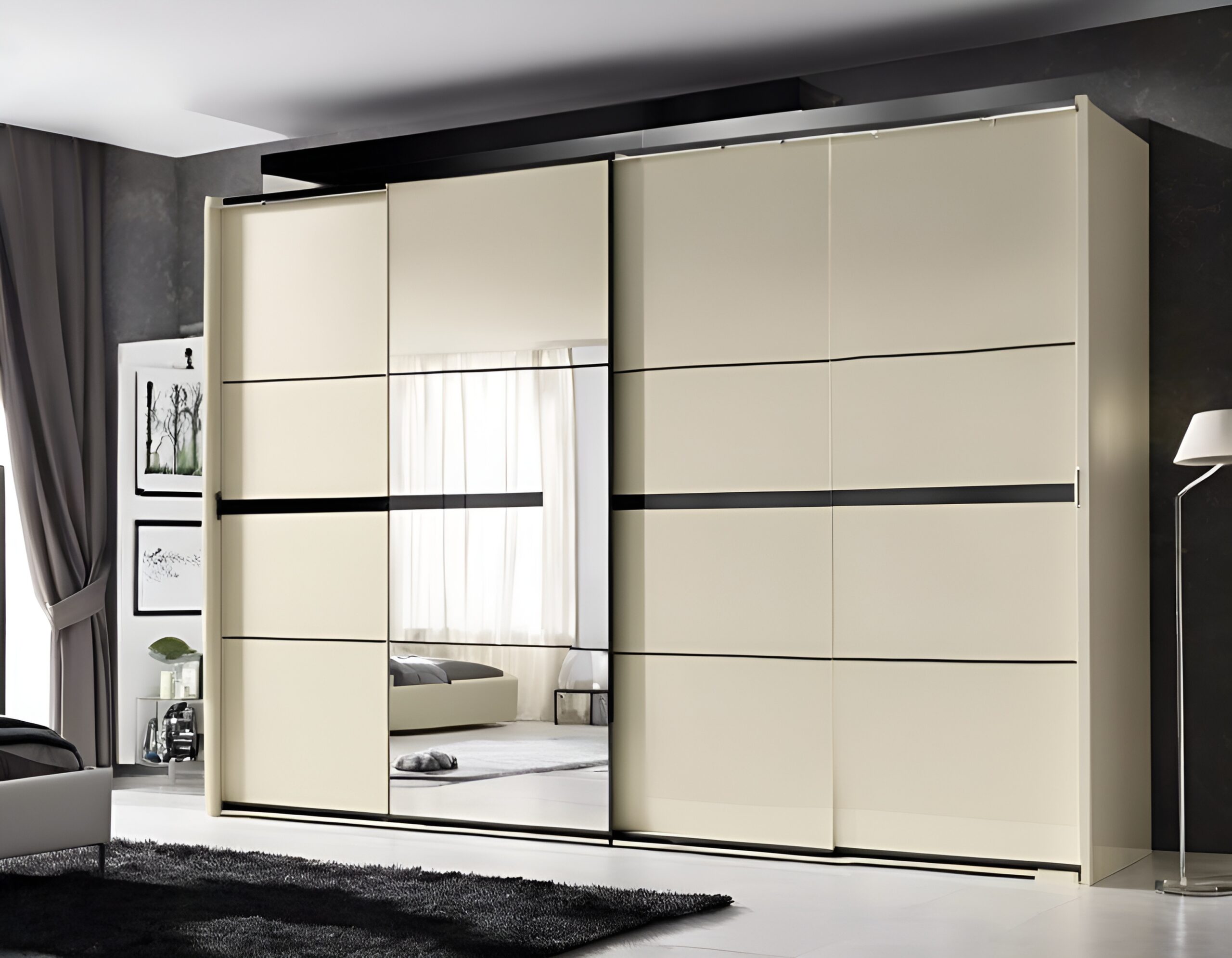 ארון הזזה בחדר שינה