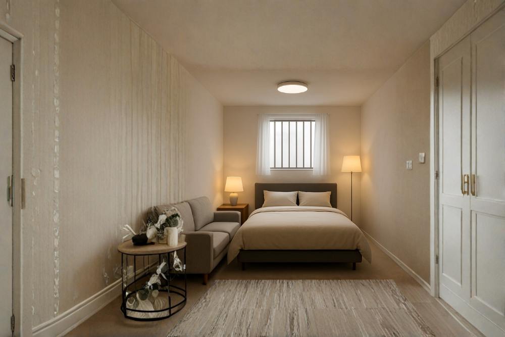 חדר שינה ואירוח בממד