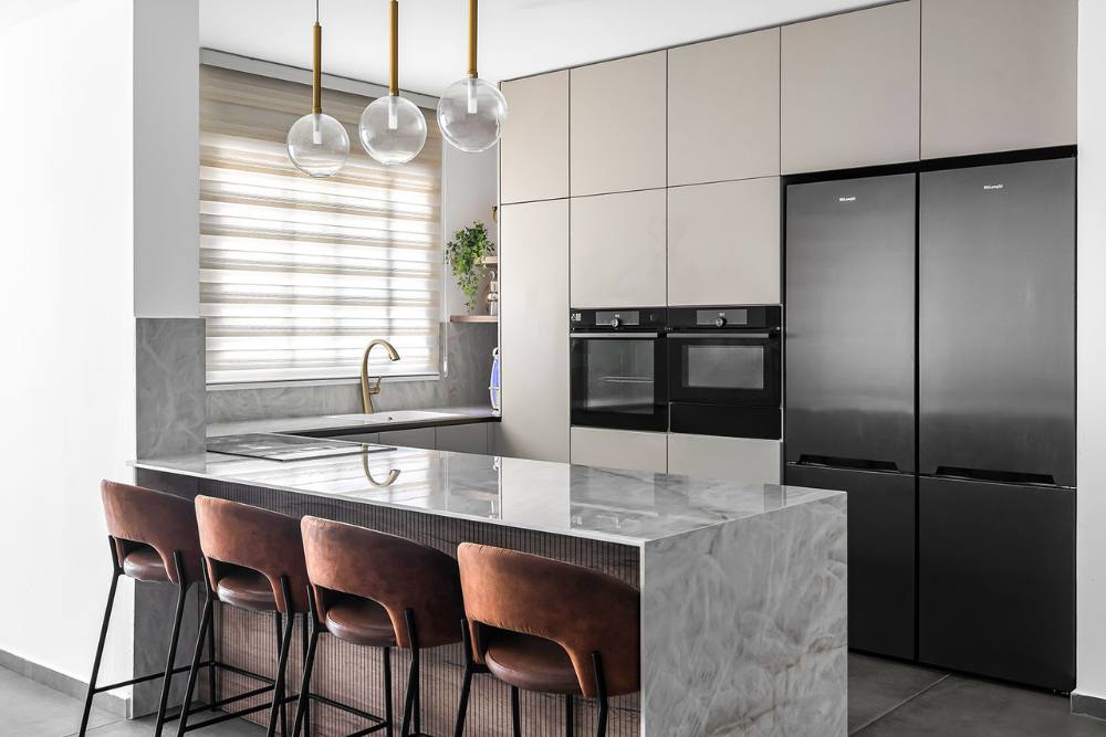 מטבח מעוצבים בחלל קטן